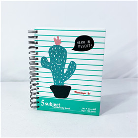Glitter hardcover metal sprial notebooks Gusta-N041